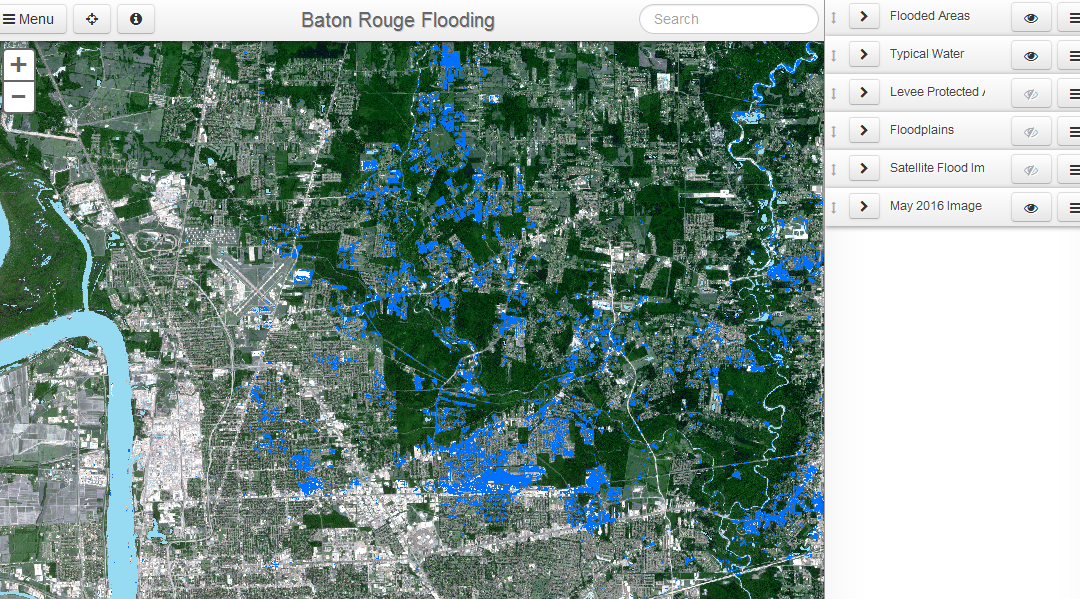 Baton Rouge Flooding Detection
