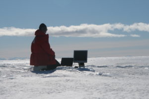 Inaccurate simulation of antarctic field work